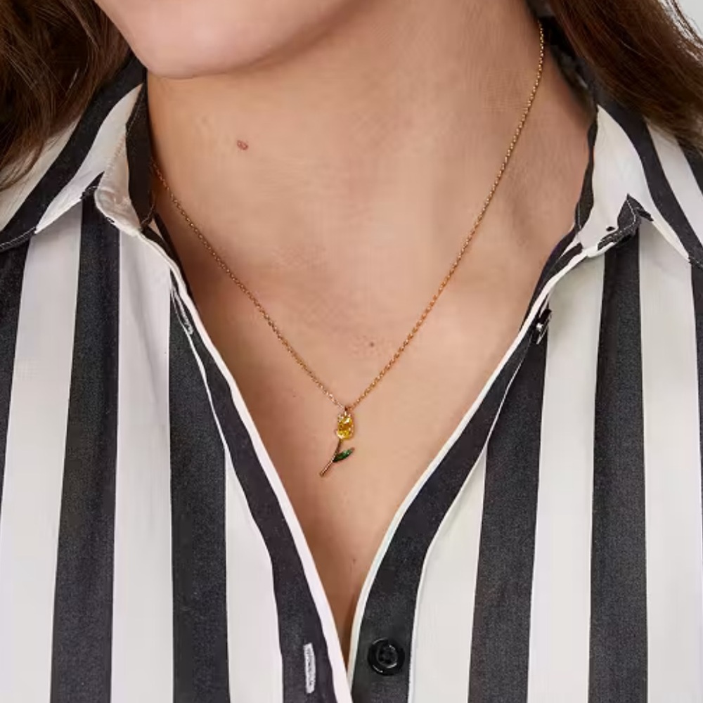 Kate Spade Greenhouse Tulip Mini Pendant yellow - Picture 2 of 6
